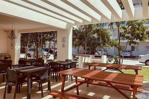 Hermoso departamento vacacional en Playa del Carmen Exterior foto